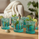 Glass Cups Set 6 Pcs